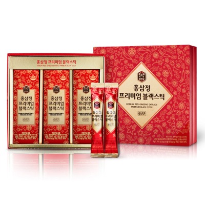 참진삼 홍삼농축액 블랙스틱 1개월 (30포) +쇼핑백